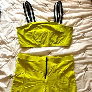 NEON GREEN FESTIVAL SET (L/XL)